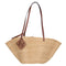 Shell Basket Bag Woven Raffia Medium