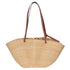 Shell Basket Bag Woven Raffia Medium