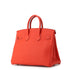 Birkin Handbag Red Togo with Palladium Hardware 25