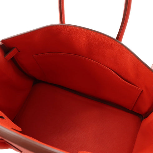 Birkin Handbag Red Togo with Palladium Hardware 25