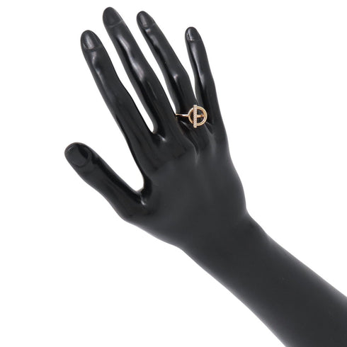 Echappee Mini Ring 18K Rose Gold with 10 Diamonds