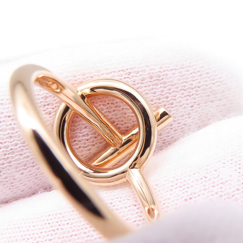 Echappee Mini Ring 18K Rose Gold with 10 Diamonds