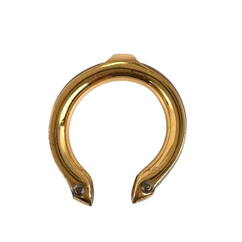 Band Ring Gold and Leather