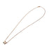 Pop H Pendant Necklace Gold-Tone Metal