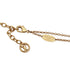 Pendant Necklace Rhinestone Gold