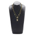 Pendant Necklace Rhinestone Gold