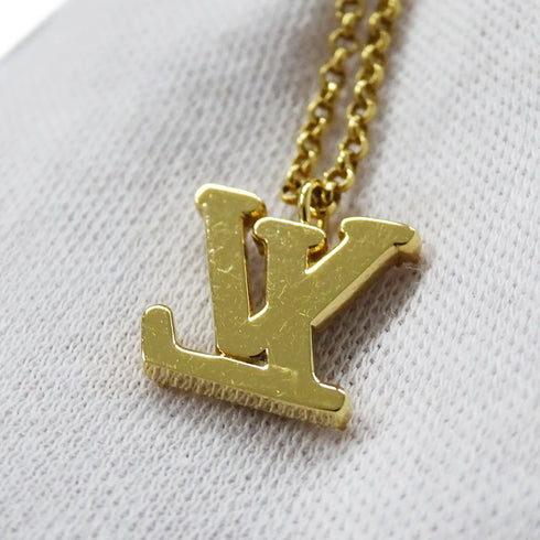 Pendant Necklace Rhinestone Gold