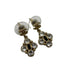 CC Logo Earrings Gold-Tone Metal Gold-Tone Metal