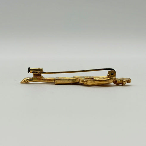 Mademoiselle Brooch Gold