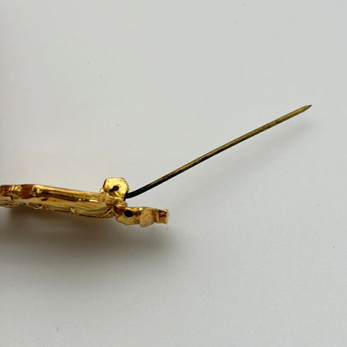 Mademoiselle Brooch Gold