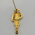 Mademoiselle Brooch Gold