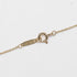 Crown Key Pendant Necklace 18K Yellow Gold