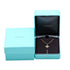 Crown Key Pendant Necklace 18K Yellow Gold