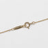 Oval Key Pendant Necklace 18K Yellow Gold With Diamonds