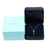 Oval Key Pendant Necklace 18K Yellow Gold With Diamonds