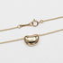 Bean Pendant Necklace 18K Yellow Gold 7.74mm