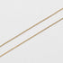 Bean Pendant Necklace 18K Yellow Gold 7.74mm