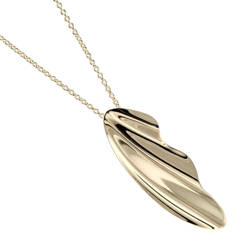 High Tide Pendant Necklace 18K Yellow Gold
