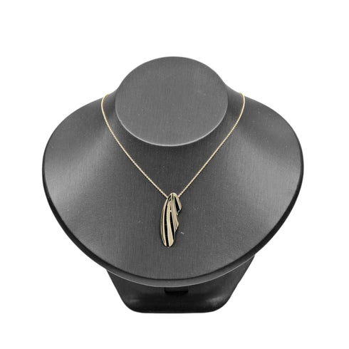 High Tide Pendant Necklace 18K Yellow Gold