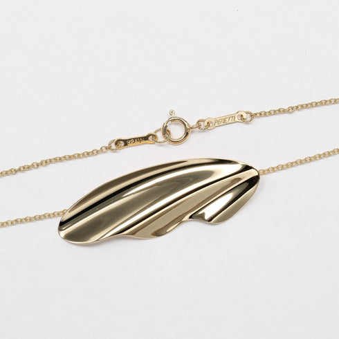 High Tide Pendant Necklace 18K Yellow Gold