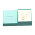 Open Heart Pendant Necklace 18K Yellow Gold 13.5mm