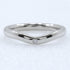 Curved Band Ring Platinum