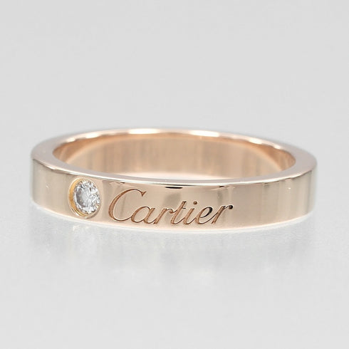 C de Cartier Ring 18K Rose Gold