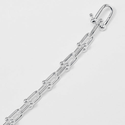 Link Bracelet Sterling Silver Small