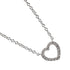 Pendant Necklace White Gold with Diamonds