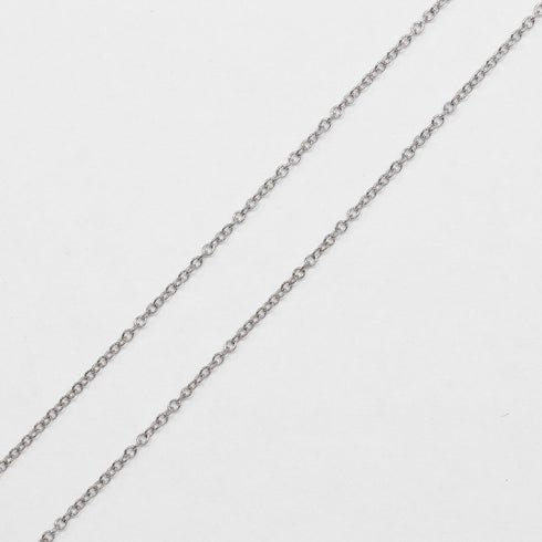 Pendant Necklace White Gold with Diamonds