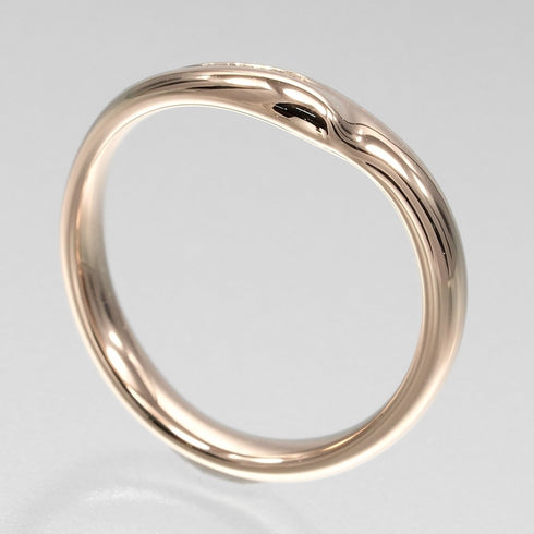 Open Heart Ring 18K Rose Gold