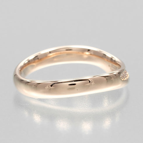 Open Heart Ring 18K Rose Gold