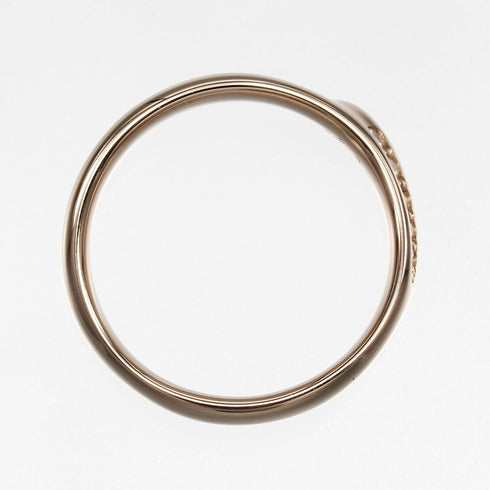 Open Heart Ring 18K Rose Gold