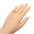Open Heart Ring 18K Yellow Gold