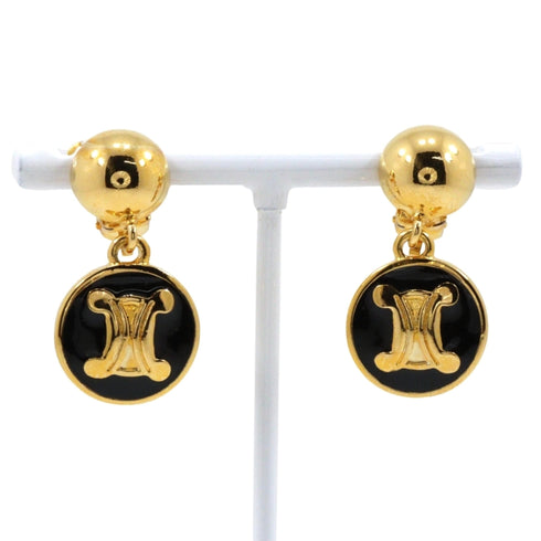 Earrings Gold-Tone Metal