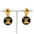 Earrings Gold-Tone Metal