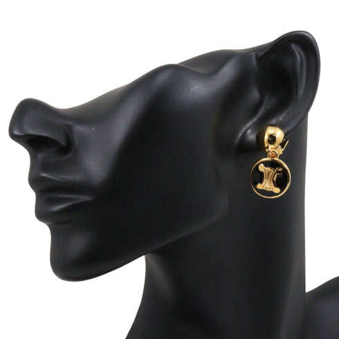 Earrings Gold-Tone Metal