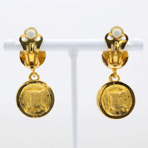 Earrings Gold-Tone Metal