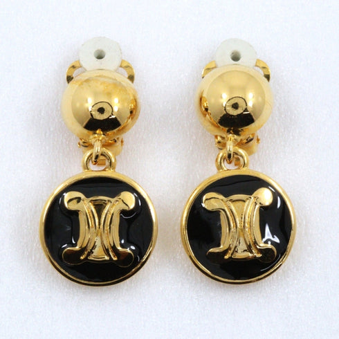 Earrings Gold-Tone Metal