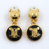 Earrings Gold-Tone Metal