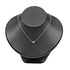 Bean Pendant Necklace 18K Rose Gold 6.33mm