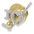 I Love Golf Brooch Sterling Silver
