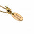Pendant Necklace Gold Plated 40cm