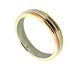 Vendome Louis Cartier Band Ring 18K Tricolor Gold