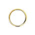 Vendome Louis Cartier Band Ring 18K Tricolor Gold
