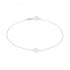 Elsa Peretti Diamonds By The Yard Pendant Necklace Platinum