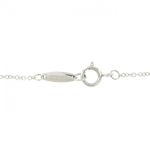 Elsa Peretti Diamonds By The Yard Pendant Necklace Platinum