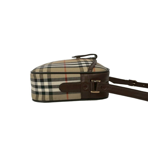 Camera Bag Vintage Check Canvas Medium