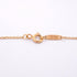 Sentimental Heart Pendant Necklace 18K Rose Gold with Diamond