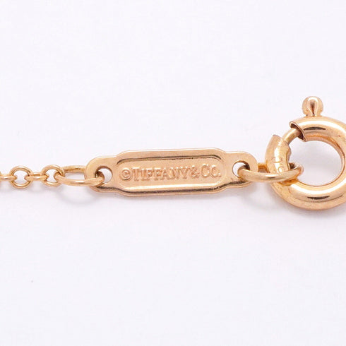Sentimental Heart Pendant Necklace 18K Rose Gold with Diamond